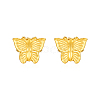 Stylish Stainless Steel Butterfly Stud Earrings for Women's Daily Wear AO7472-1-2