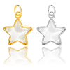 10Pcs 2 Colors Brass Charms KK-BBC0019-20B-6