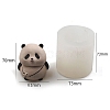 Panda with Crossbody Bag Figurine Scented Candle Silicone Molds PW-WG88362-01-1