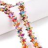 Spray Painted Synthetic Turquoise Beads Strands LS-UNKW-T001-11D-1