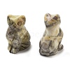 Natural Crazy AgateCarved Figurines DJEW-L023-B05-1