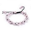 Adjustable Nylon Cord Braided Bead Bracelets BJEW-JB04520-01-1