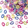 Imitation Jelly Acrylic Linking Rings OACR-S036-001A-F-2