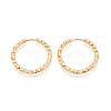 304 Stainless Steel Hoop Earrings STAS-T074-19G-1