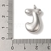 Non-Tarnish 304 Stainless Steel Pendants STAS-M017-08P-10-3