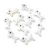 10Pcs Puppy Natural Freshwater Shell Beads SHEL-CJ0001-28-1