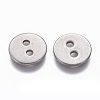 201 Stainless Steel Buttons X-STAS-L234-005P-2