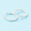 925 Sterling Silver Hoop Earrings STER-P047-13B-S-3