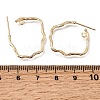 Brass Stud Earring Findings CU-CBA7960-03G-2