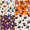 12Pcs Halloween Theme Scrapbooking Paper Pads PW-WG2CEC2-01-4