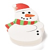 Christmas Theme Snowman Shape Paper Candy Lollipops Cards CDIS-I003-01-2