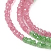 Transparent Gradient Color Cubic Zirconia Strand ZIRC-NH0002-01H-3