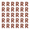 Opaque Acrylic European Beads OACR-TAC0019-006R-2
