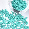 Baking Paint Glass Beads SEED-S023-11B-14-1