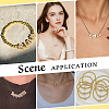26Pcs 26 Styles Brass Micro Pave Cubic Zirconia Beads KK-GA0002-50-5
