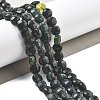 Natural Black Jade Beads Strands G-C179-A14-02-1