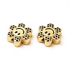 Rack Plating Brass Cubic Zirconia Beads KK-M232-01G-B-5