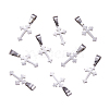 10Pcs 304 Stainless Steel Pendants STAS-CJ0001-230-3