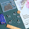SUNNYCLUE DIY Wish Bottle Necklace Making Kit GLAA-SC0001-82-3