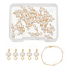 40Pcs Natural Cultured Freshwater Pearl Connector Charms FIND-AB00053-1