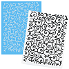 Plastic Embossing Folders DIY-WH0032-73-1