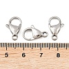 Tarnish Resistant 316 Surgical Stainless Steel Lobster Claw Clasps STAS-316-FL15A-4