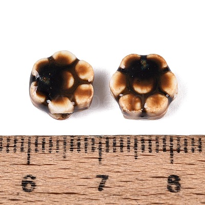 Vintage Handmade Porcelain Beads PORC-N013-25-20-1