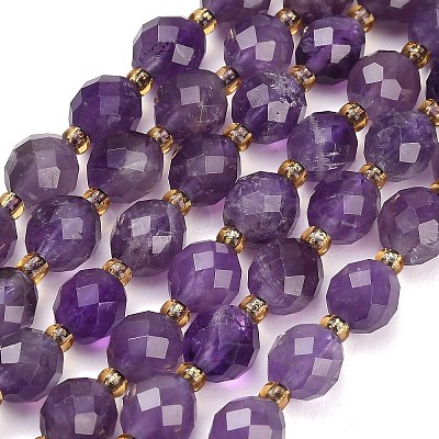 Natural Amethyst Beads Strands GG-CBA4A3B-A15-1