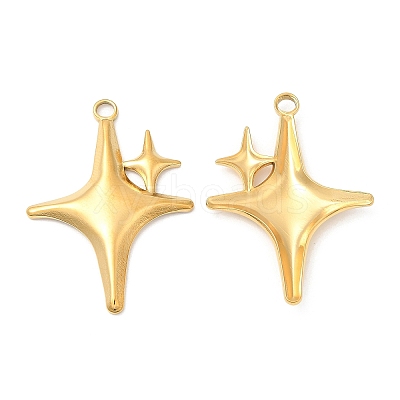 304 Stainless Steel Pendants STAS-Z041-29G-1