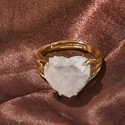 Brass Cuff Open Rings RJEW-D347-01G-11-1