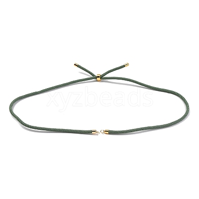 Nylon Cords Necklace Making AJEW-P116-03G-37-1