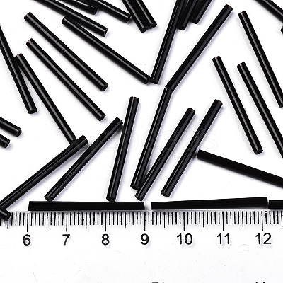 Glass Bugle Beads SEED-S043-01A-01-1