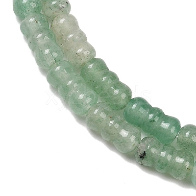 Natural Green Aventurine Beads Strands G-P595-A01-01-1