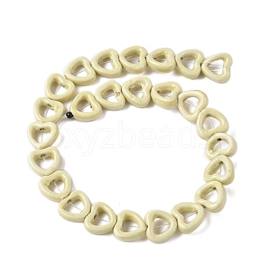 Handmade Porcelain Beads Strands PORC-Z002-01L-1