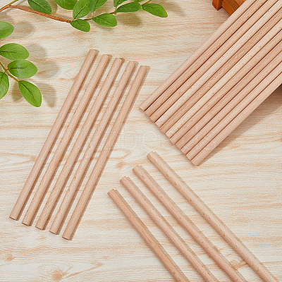 Wood Craft Sticks WOOD-WH0125-11E-1