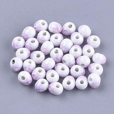 Handmade Porcelain Beads PORC-S498-21B-1