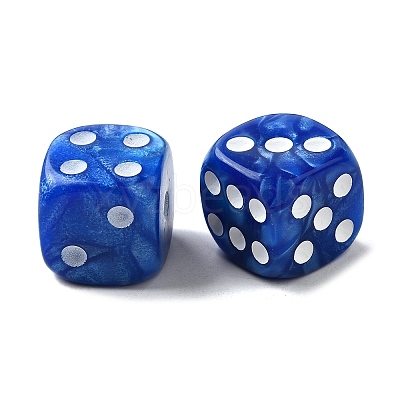 Opaque Acrylic Beads MACR-F083-14B-1