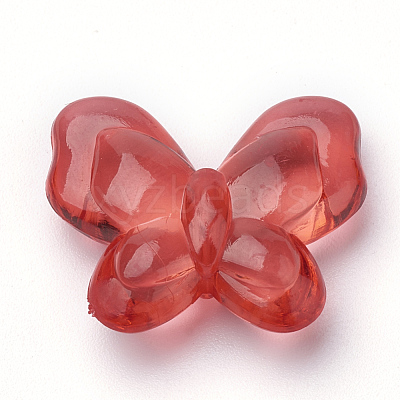 Transparent Acrylic Beads X-TACR-T002-18-1