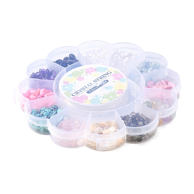 DIY Gemstone Bracelet Making Kit DIY-YW0006-65-1