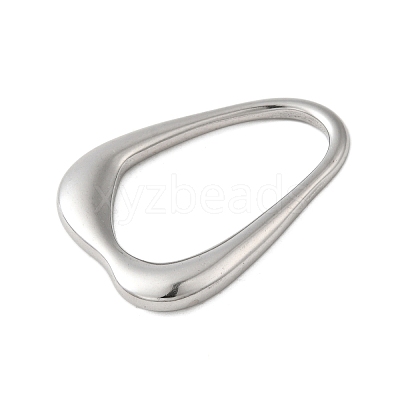 304 Stainless Steel Pendants X-STAS-V012-02P-1