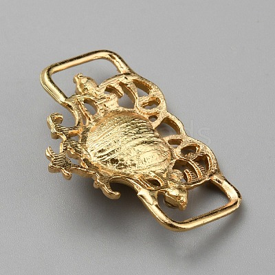 Alloy Rhinestone Shoelace Charms FIND-WH0111-488H-1
