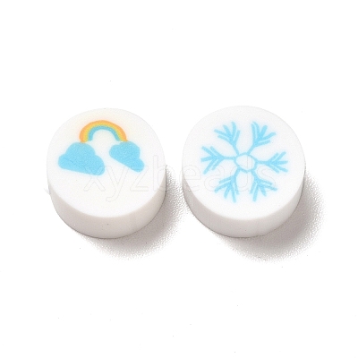 Handmade Polymer Clay Beads CLAY-B003-14-1