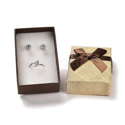 Cardboard Jewelry Set Packaging Boxes X-CON-Z006-01A-1