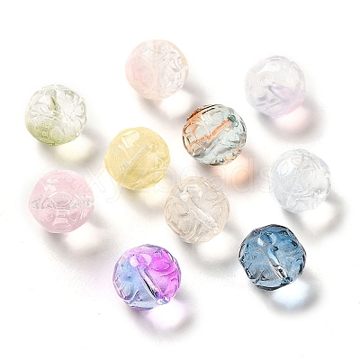 Transparent Glass Beads GLAA-A012-02-1