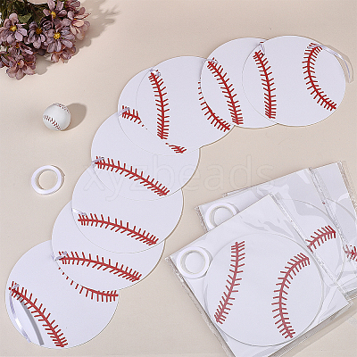 8Pcs Sports Party Decoration Paper Banner AJEW-CN0007-14D-1