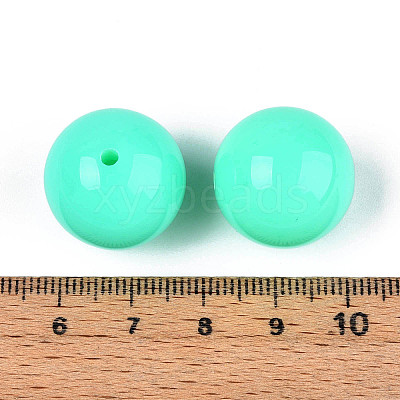 Fluorescence Chunky Acrylic Beads MACR-R517-20mm-06-1
