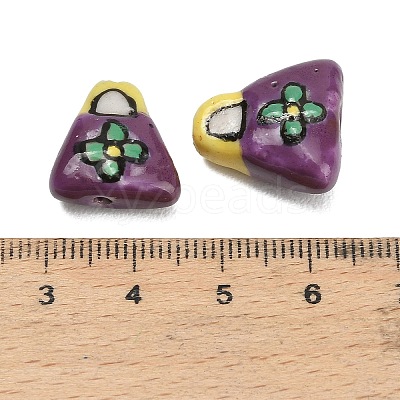 Handmade Porcelain Beads PORC-L084-06E-1