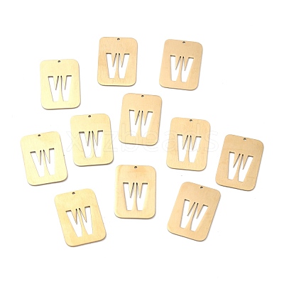 Ion Plating(IP) 304 Stainless Steel Pendants STAS-K216-49W-G-1
