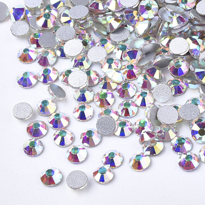 Glass Rhinestone Flat Back Cabochons RGLA-S002-06SS-15-1