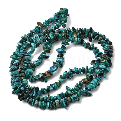 Natural HuBei Turquoise Bead Strands G-H345-A01-08-1